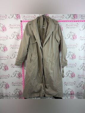 Ada Long Trench Coat / Jacket - Beige